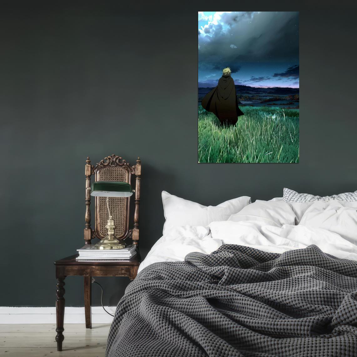 Vinland Saga Tv Series Anime Poster Japanese Historical Vikings Manga Art - xonomax