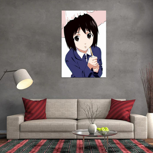 Welcome To The Nhk Tv Series Anime Poster Misaki Nakahara Manga Art - xonomax
