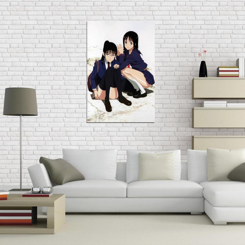 Welcome To The Nhk Tv Series Anime Poster Misaki Nakahara Manga Art - xonomax