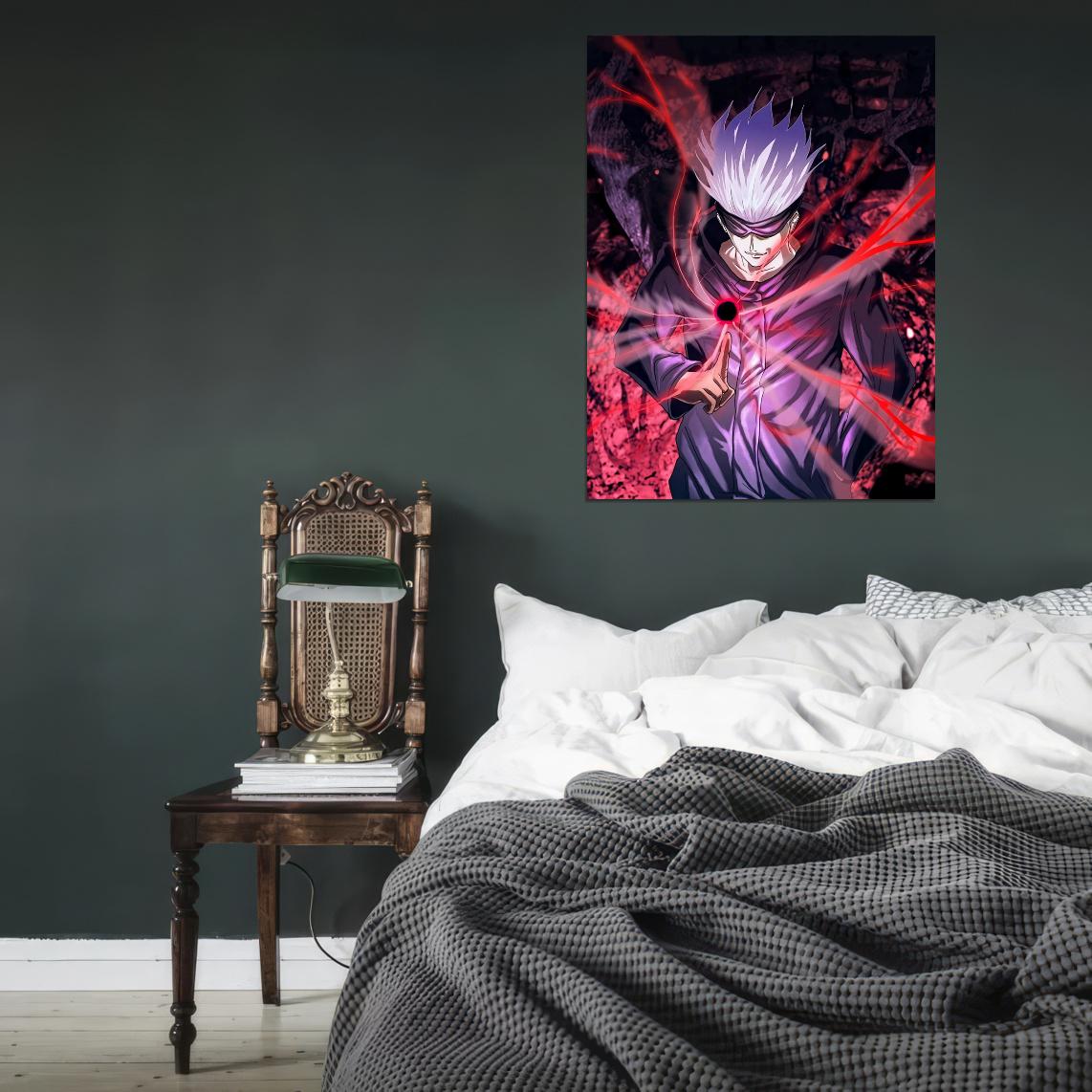 Jujutsu Kaisen Tv Series Anime Poster Japanese Action Supernatural School Manga Art - xonomax