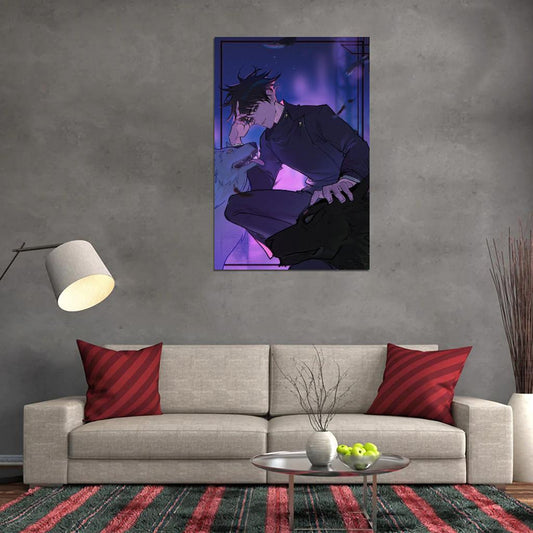 Jujutsu Kaisen Tv Series Anime Poster Japanese Action Supernatural School Manga Art - xonomax