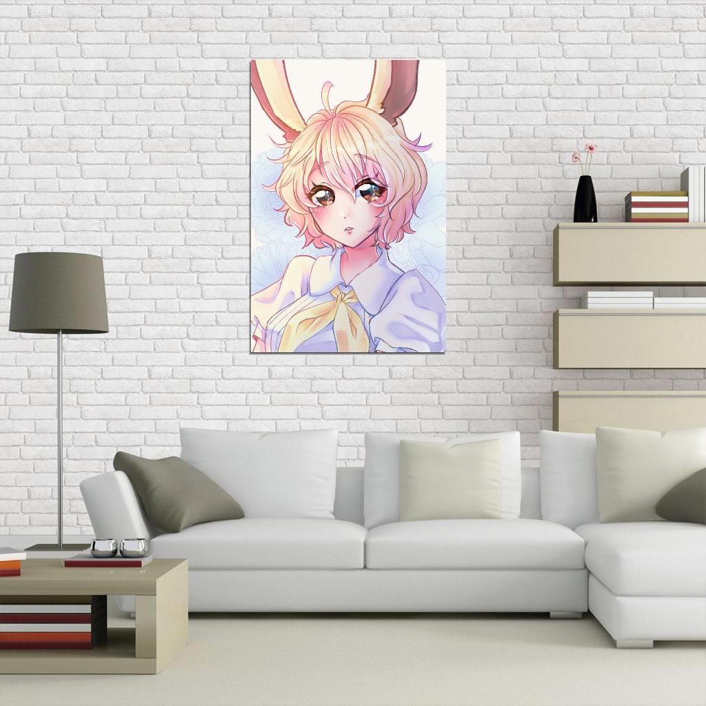 Beastars Haru Anime Poster Japanese Drama Psychological Supernatural Furry Anthro Cute Bunny Manga Art