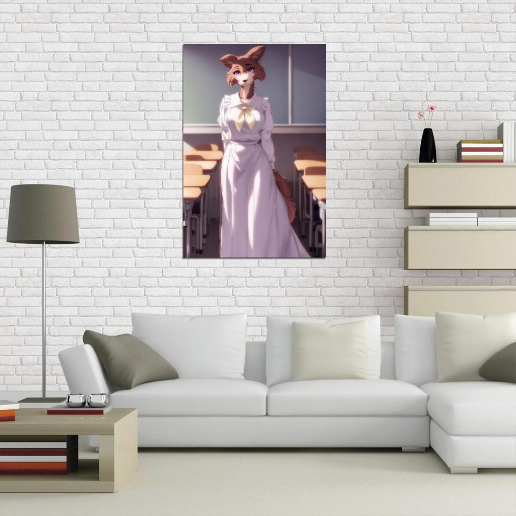 Beastars Juno Anime Poster Japanese Drama Psychological Supernatural Furry Anthro Manga Art
