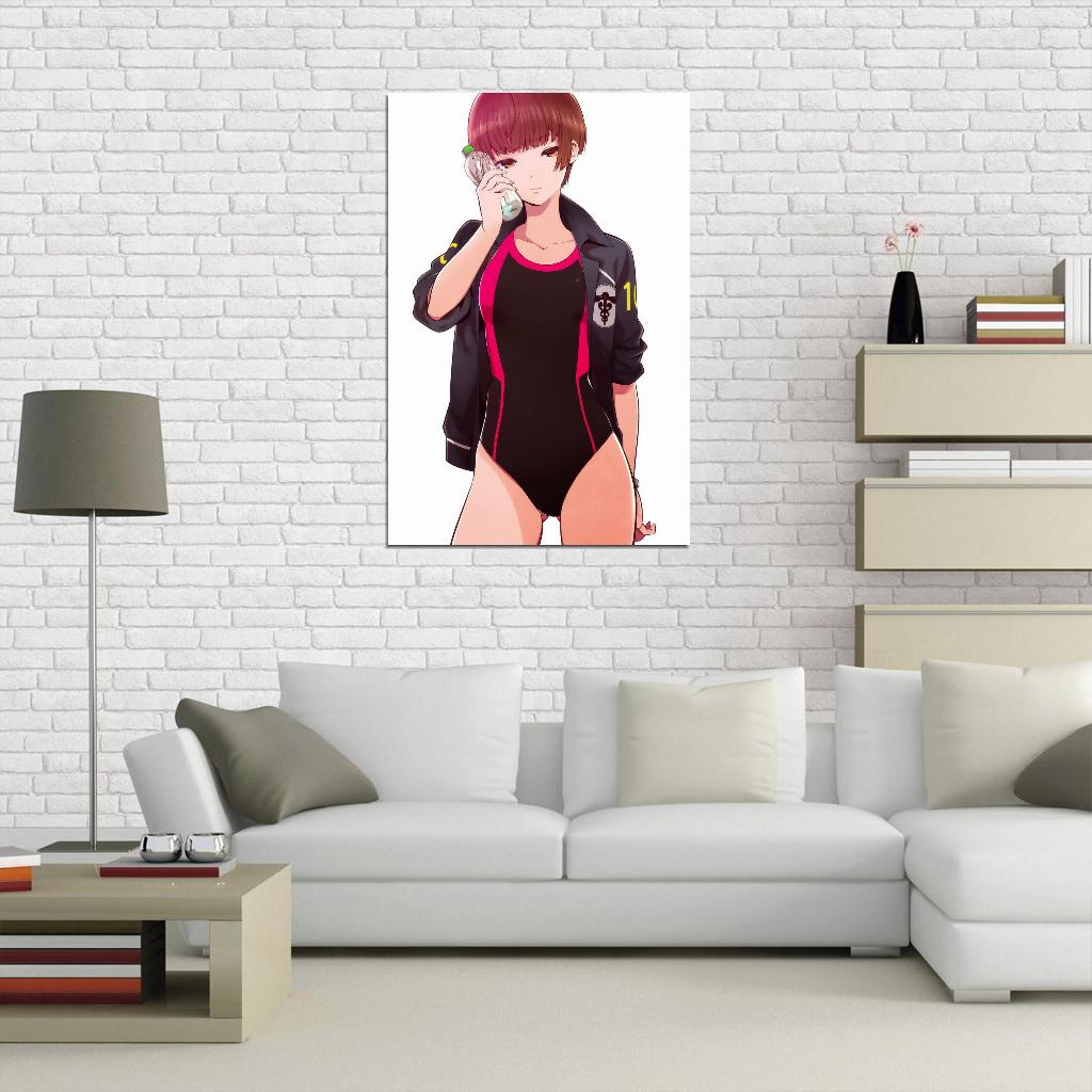 Psycho-pass Tsunemori Akane Sci-fi Cyberpunk Anime Poster Manga Art
