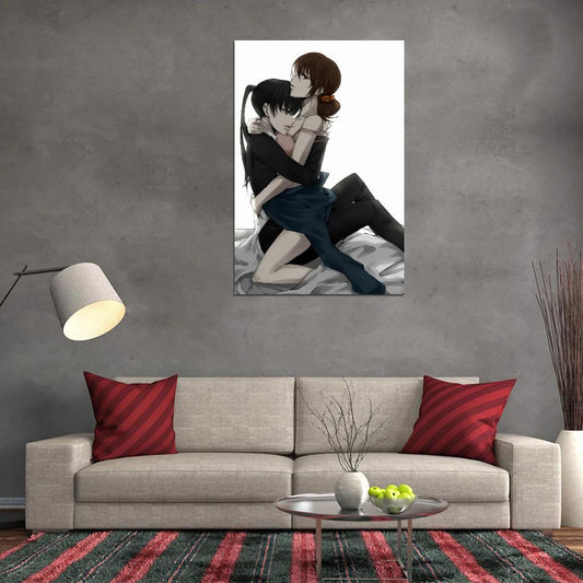 Psycho-pass Yayoi Kunizuka Shimotsuki Mika Sci-fi Cyberpunk Anime Poster Manga Art - xonomax