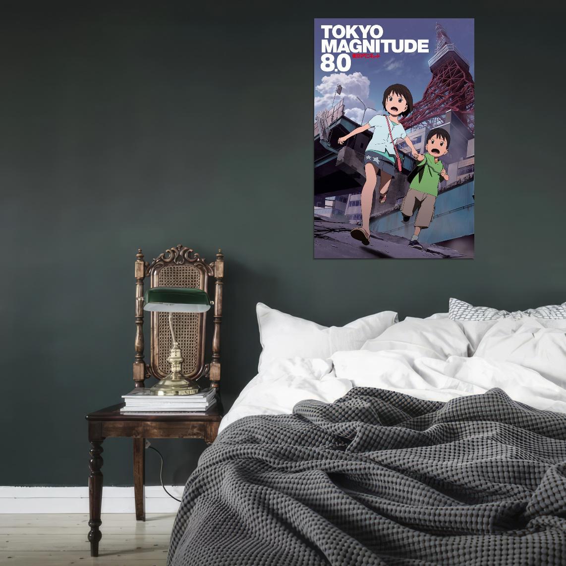 Tokyo Magnitude 8 Tv Series Anime Poster Japanese Manga Art - xonomax