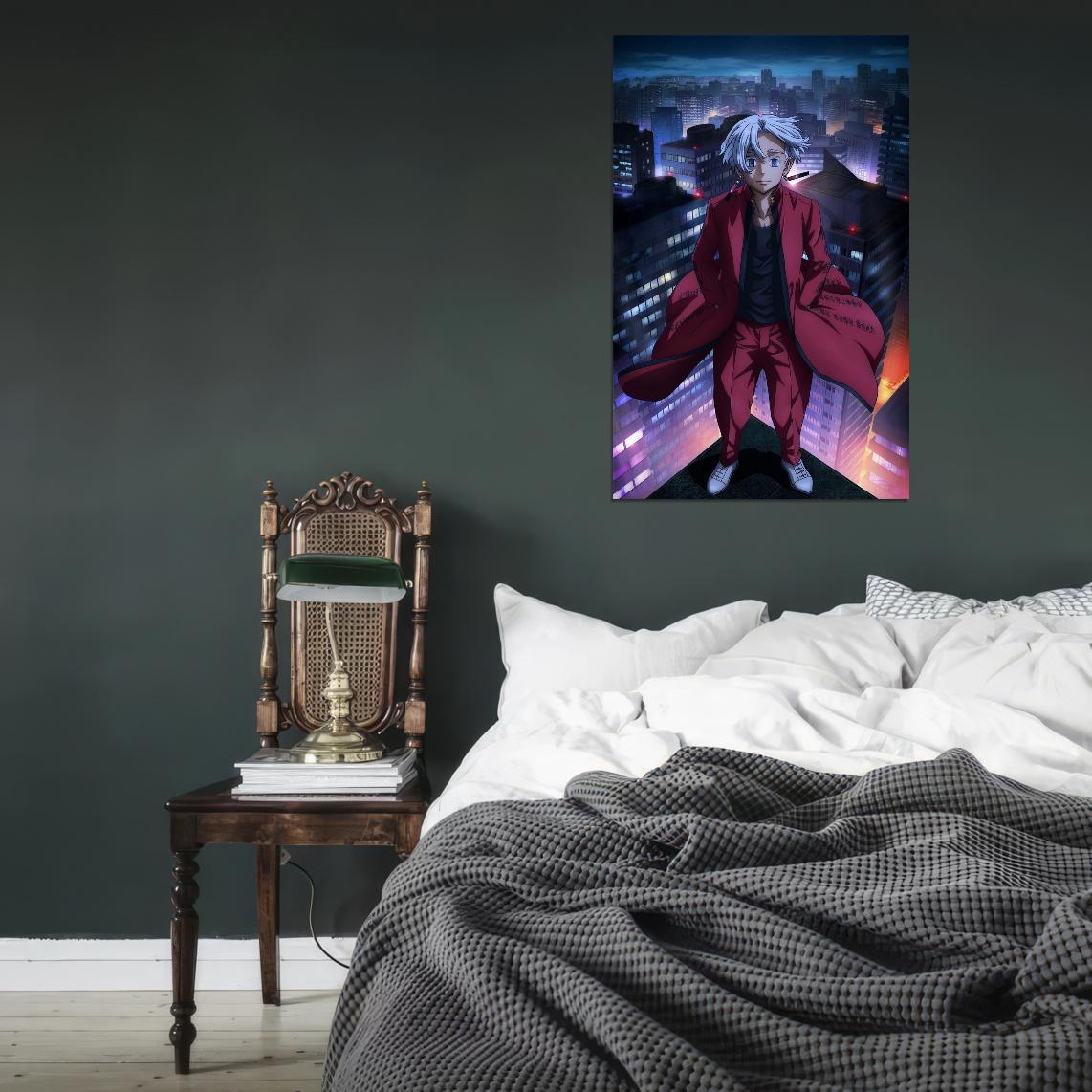 Tokyo Revengers Tv Series Anime Poster Japanese Manga Style Gangs Manga Art - xonomax