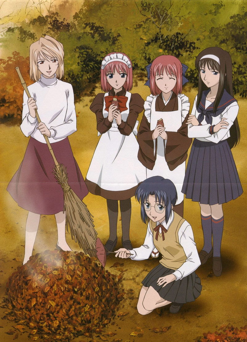 Tsukihime Lunar Legend Anime Poster Japanese Supernatural Fantasy Romance Manga Art - xonomax