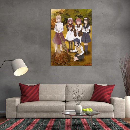 Tsukihime Lunar Legend Anime Poster Japanese Supernatural Fantasy Romance Manga Art - xonomax