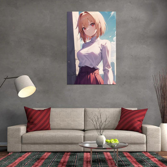 Tsukihime Lunar Legend Anime Poster Japanese Supernatural Fantasy Romance Manga Art - xonomax