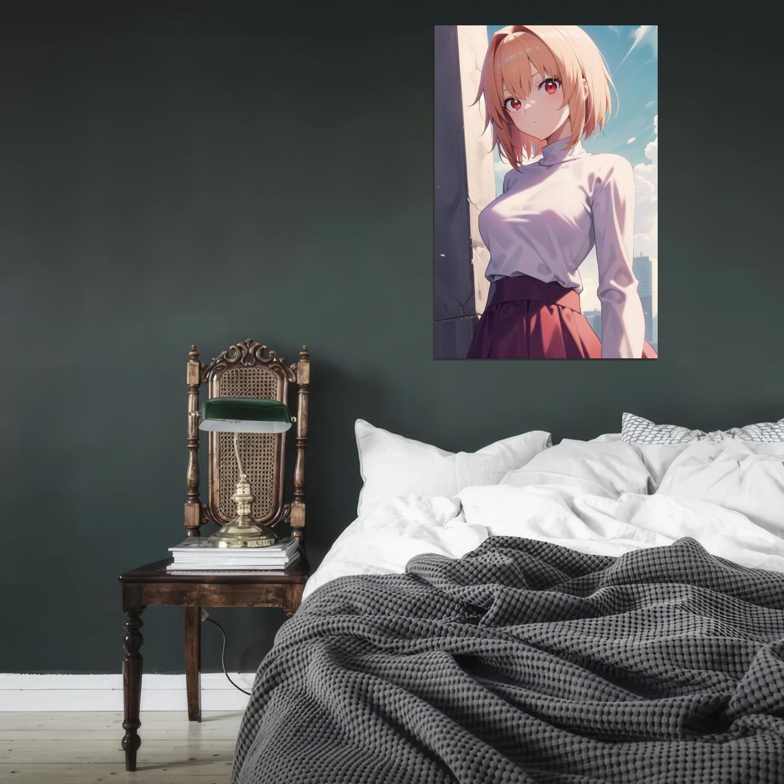 Tsukihime Lunar Legend Anime Poster Japanese Supernatural Fantasy Romance Manga Art - xonomax