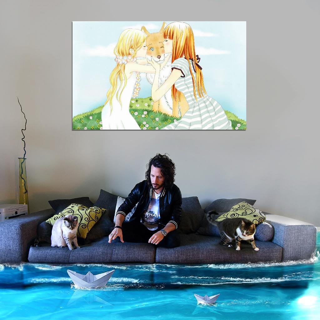 Honey And Clover Tv Series Anime Poster Japanese Cutecore Room Decor Kawaii Aesthetic Manga Art