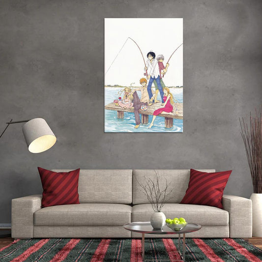 Honey And Clover Tv Series Anime Poster Japanese Cutecore Room Decor Kawaii Aesthetic Manga Art - xonomax