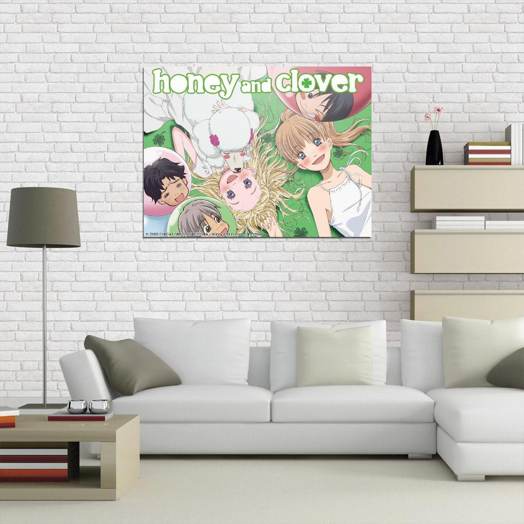 Honey And Clover Tv Series Anime Poster Japanese Cutecore Room Decor Kawaii Aesthetic Manga Art