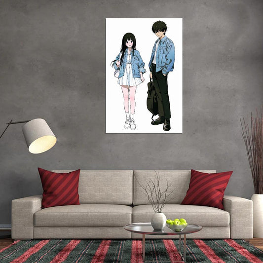 Hyouka Tv Series Mystery School Slice Of Life Romance Japanese Anime Poster - xonomax
