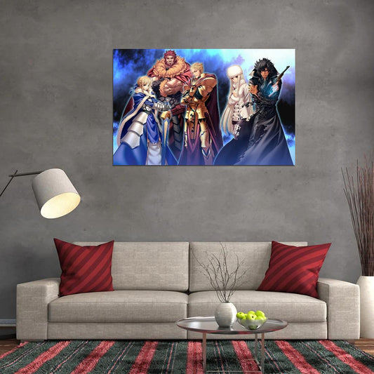 Fate Zero Tv Series Fantasy Anime Poster - xonomax