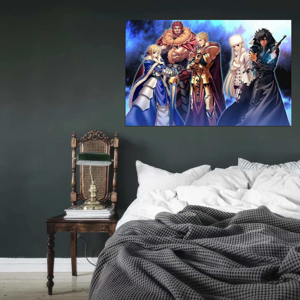 Fate Zero Tv Series Fantasy Anime Poster - xonomax