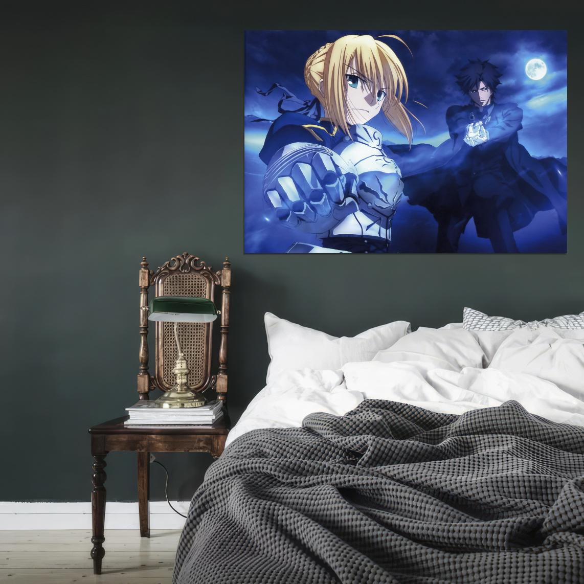 Fate Zero Tv Series Art Anime Poster - xonomax