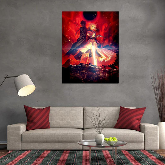Fate Zero Tv Series Supernatural Anime Poster - xonomax