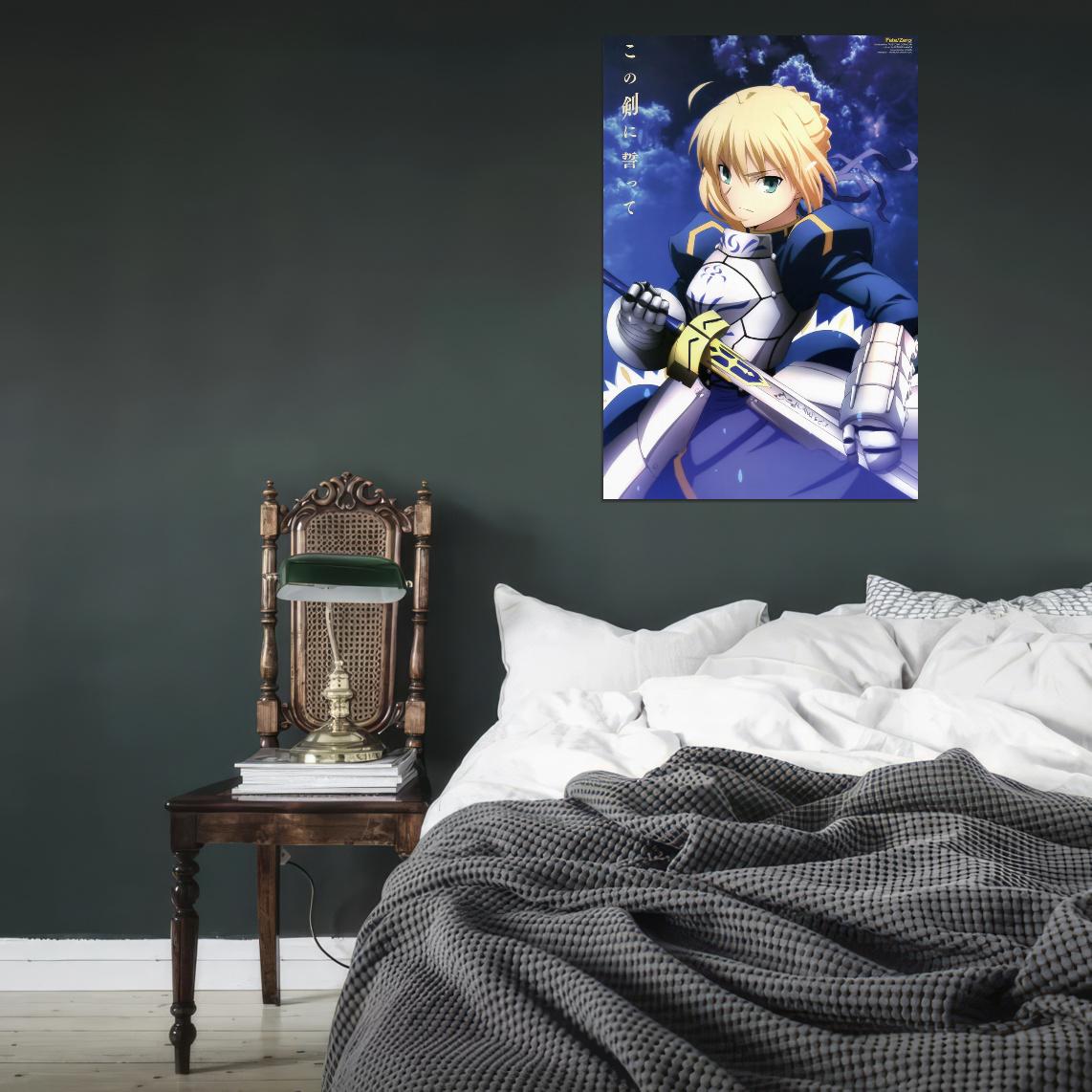 Fate Zero Tv Series Fantasy Anime Poster - xonomax