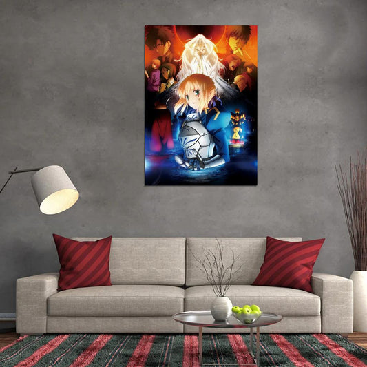 Fate Zero Tv Series Action Fantasy Anime Poster - xonomax