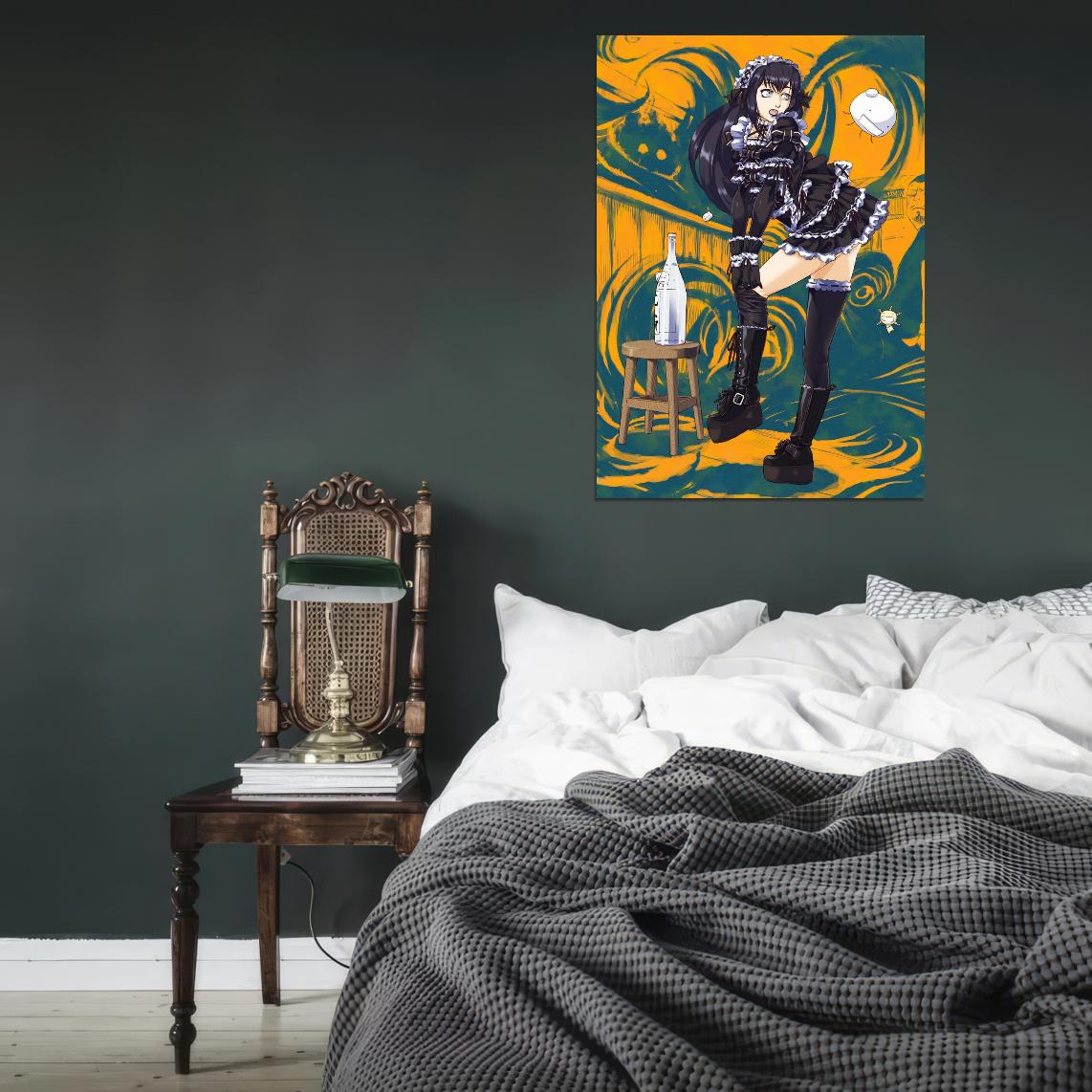 Moyashimon Returns Aoi Mutou Maid Costume Tv Series Anime Poster - xonomax