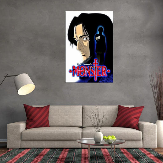 Monster Tv Series Psychological Thriller Anime Poster - xonomax