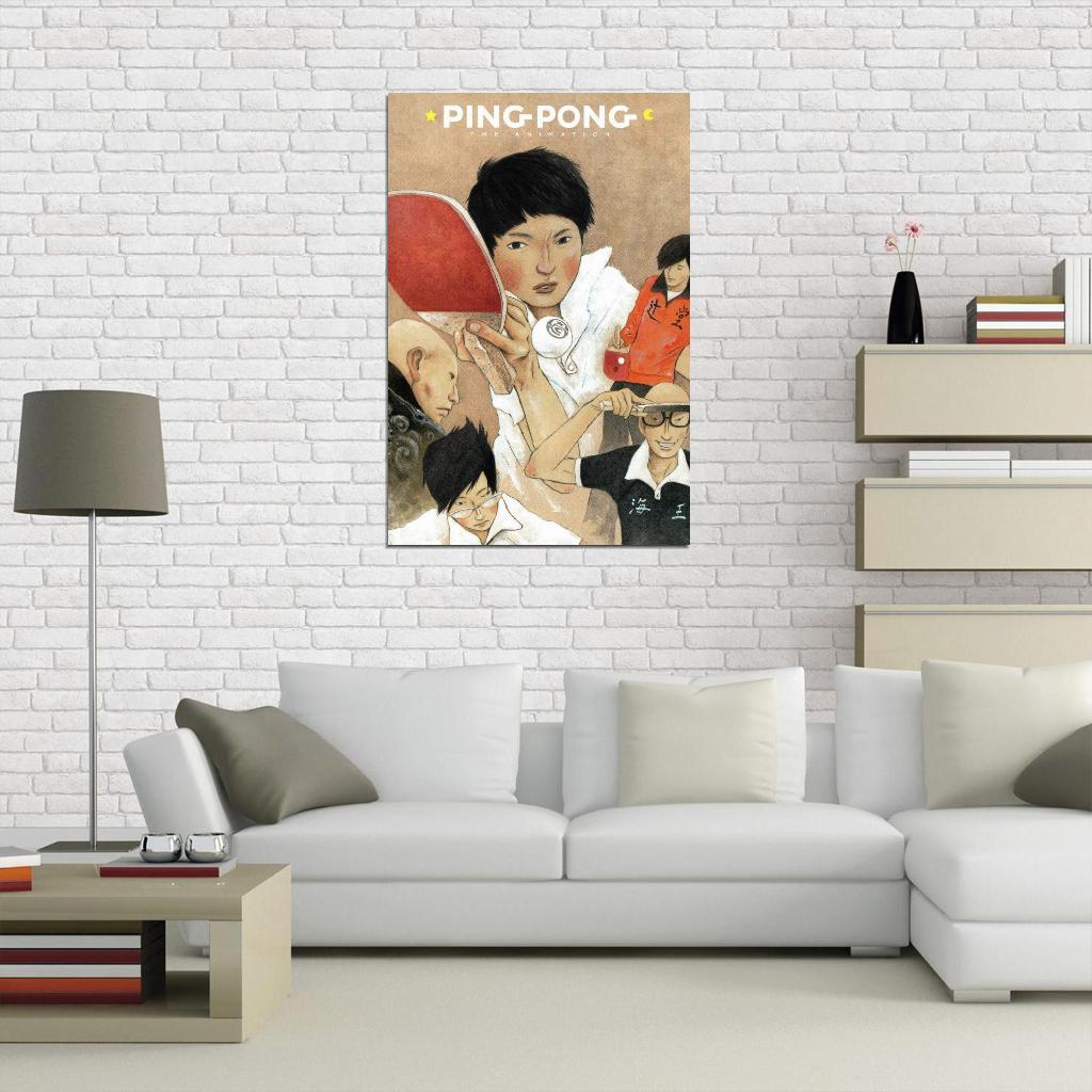 Ping Pong The Animation Tv Series Japanese Drama Sports Anime Poster