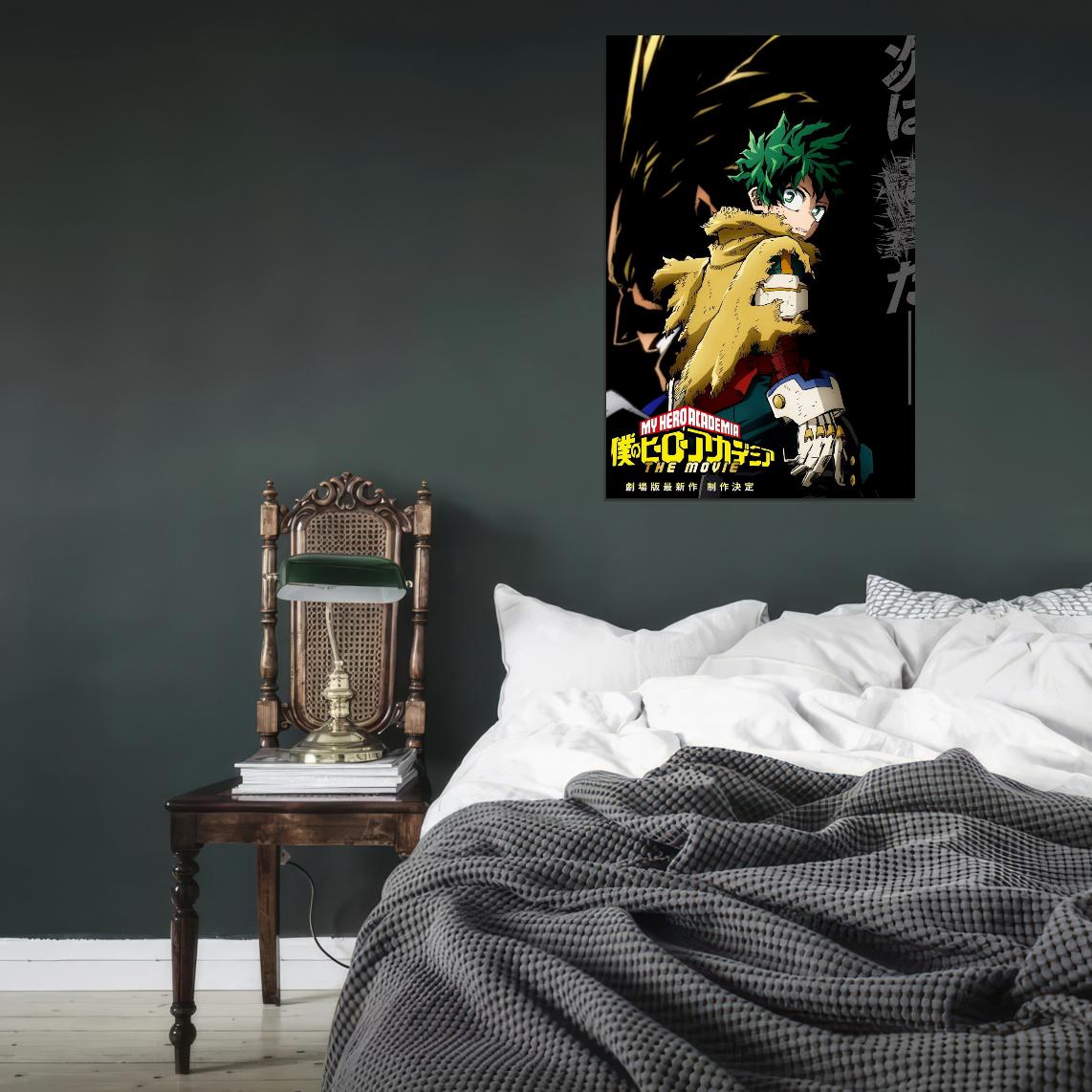 My Hero Academia Tv Series Anime Action Superhero School Manga Art Poster
