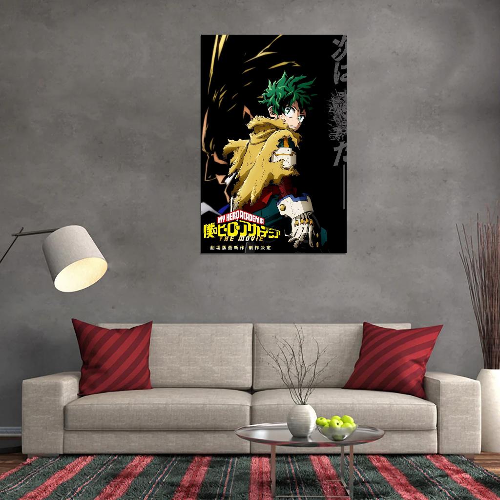 My Hero Academia Tv Series Anime Action Superhero School Manga Art Poster