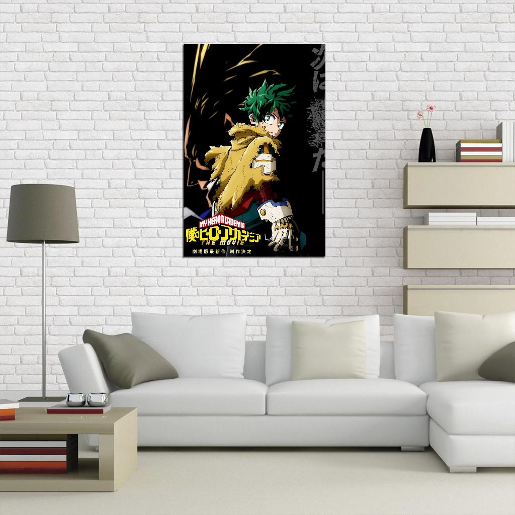My Hero Academia Tv Series Anime Action Superhero School Manga Art Poster