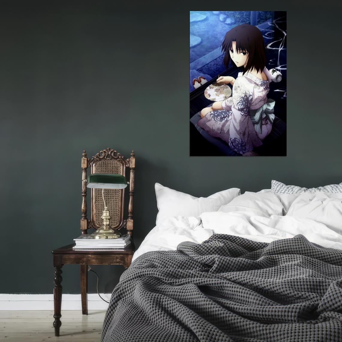 Shiki Tv Series Horror Mystery Supernatural Anime Poster - xonomax