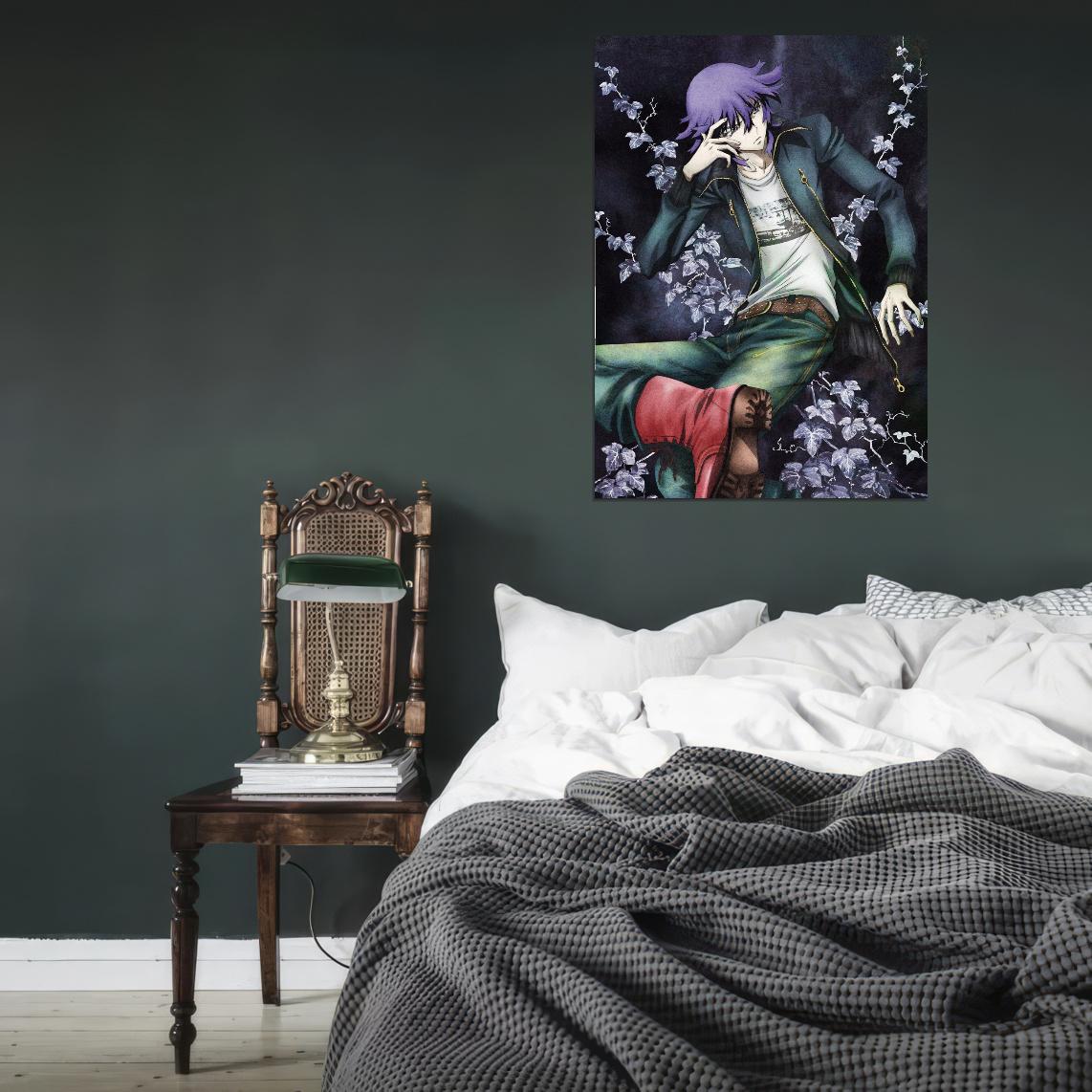 Shiki Tv Series Horror Mystery Supernatural Manga Art Anime Poster - xonomax