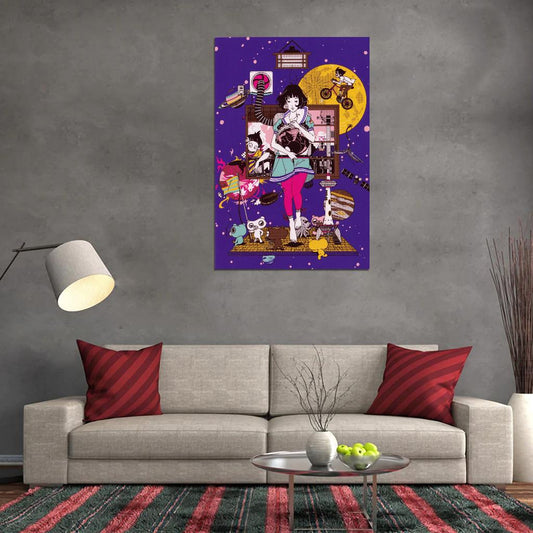 Tatami Galaxy Tv Series Anime Poster - xonomax