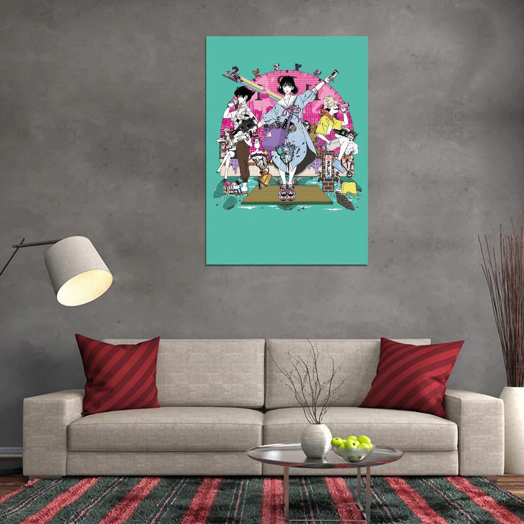 Tatami Galaxy Tv Series Japanese Manga Art Anime Poster