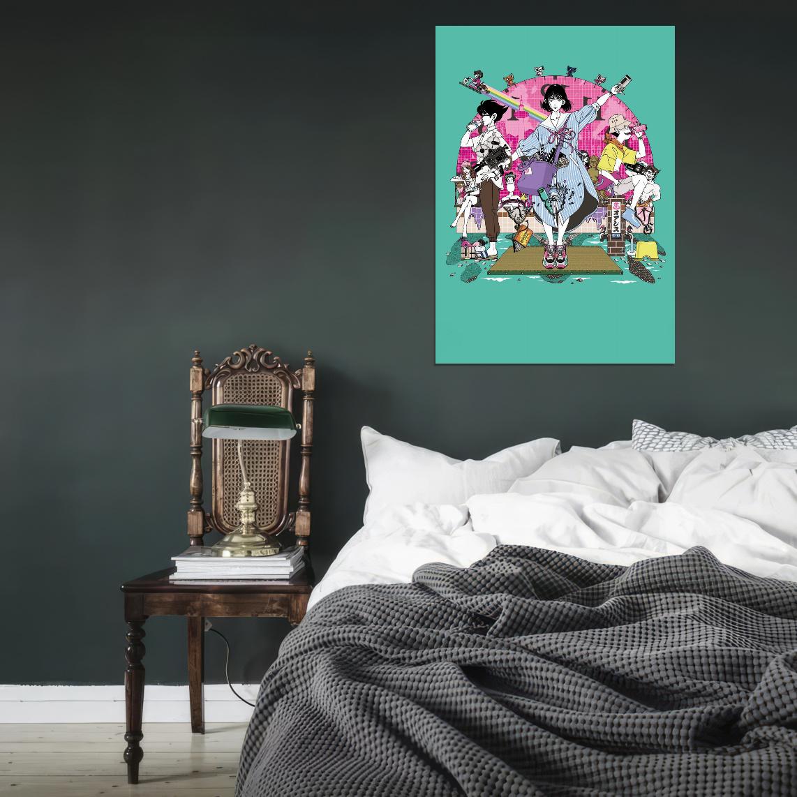 Tatami Galaxy Tv Series Japanese Manga Art Anime Poster