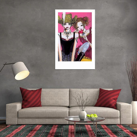 Nana Osaki Nana Komatsu Manga Japanese Drama Anime Poster - xonomax