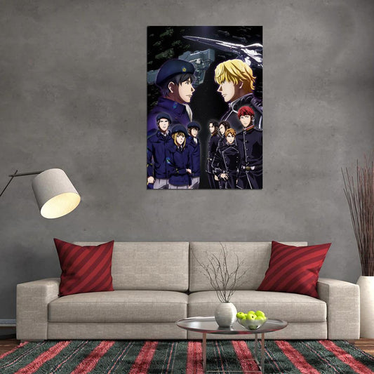 The Legend Of The Galactic Heroes Die Neue These Anime Manga Art Poster - xonomax
