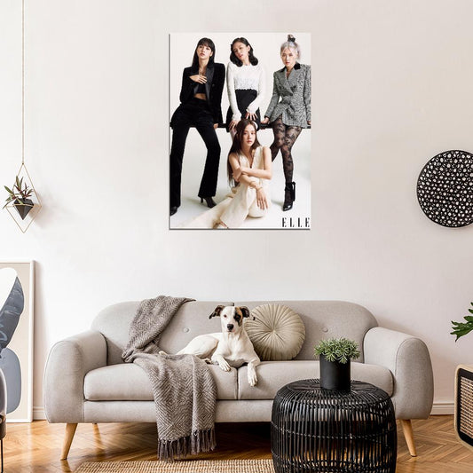 Blackpink Photo Jennie Lisa Rose Jisoo K-Pop Music Poster Kpop Girl Group - xonomax