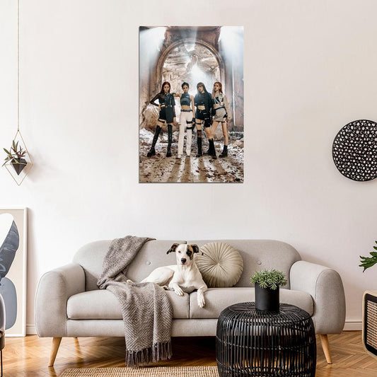 Blackpink Kill This Love Jennie Lisa Rose Jisoo Photo K-Pop Music Poster Kpop Girl Group - xonomax