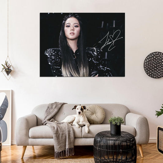 Blackpink Jisoo Born Pink K-Pop Photo Music Poster Kpop Girl Group - xonomax