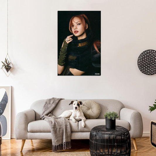 Blackpink K-Pop Music Poster Lisa Born Pink Photo Kpop Girl Group - xonomax
