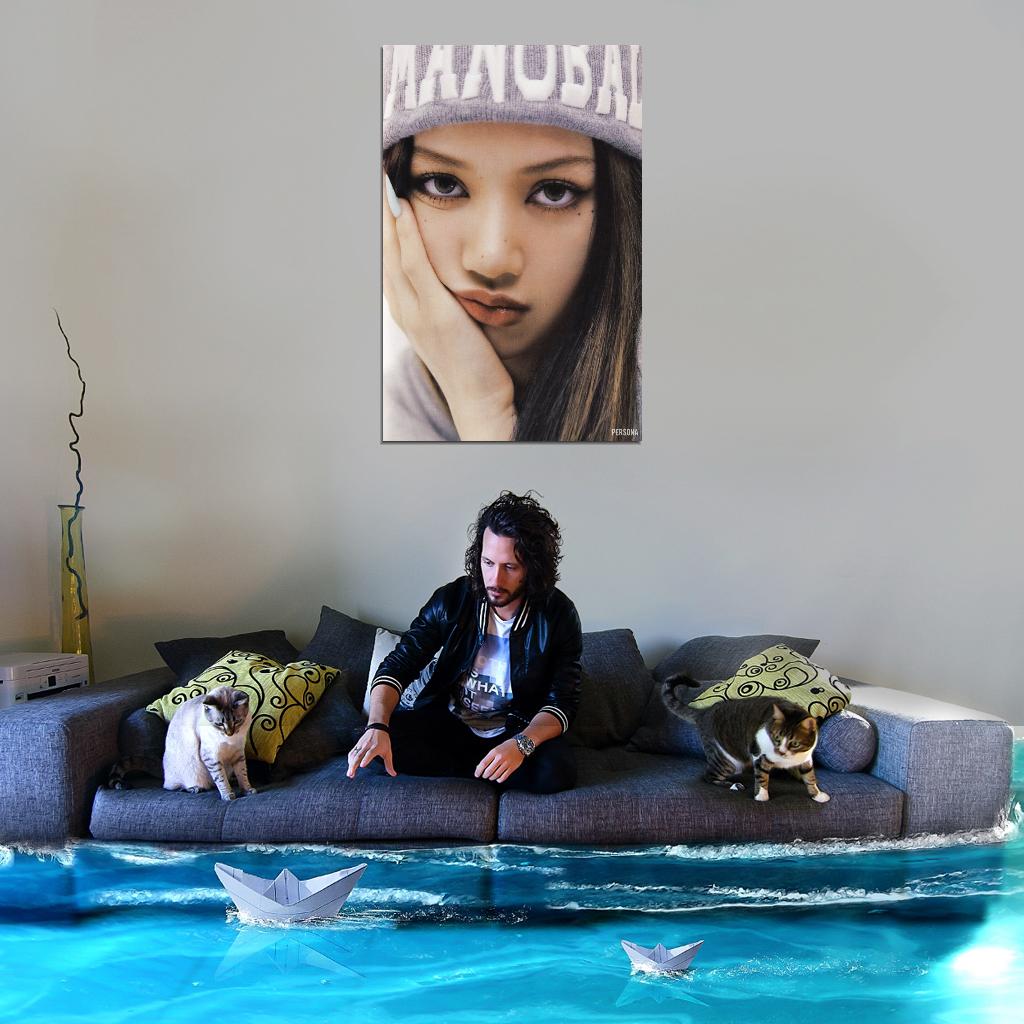 Blackpink Lisa Lalisa 2021 Single K-Pop Photo Music Poster Kpop Girl Group - xonomax