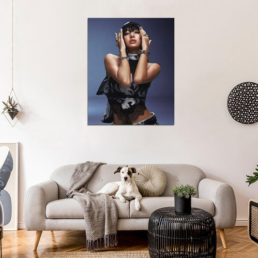 Blackpink Lisa Rockstar K-Pop Photo Music Poster Kpop Girl Group - xonomax