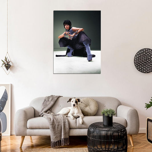 Blackpink Lisa Rockstar K-Pop Music Poster 2024 Photo Kpop Girl Group - xonomax