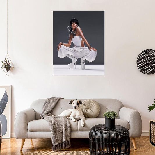 Blackpink Lisa Rockstar Photo K-Pop Music Poster Kpop Girl Group - xonomax