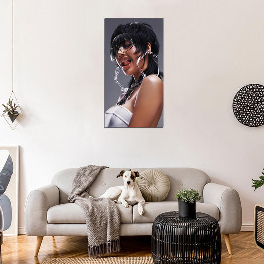 Blackpink Lisa 2024 Rockstar Photo K-Pop Music Poster Kpop Girl Group - xonomax