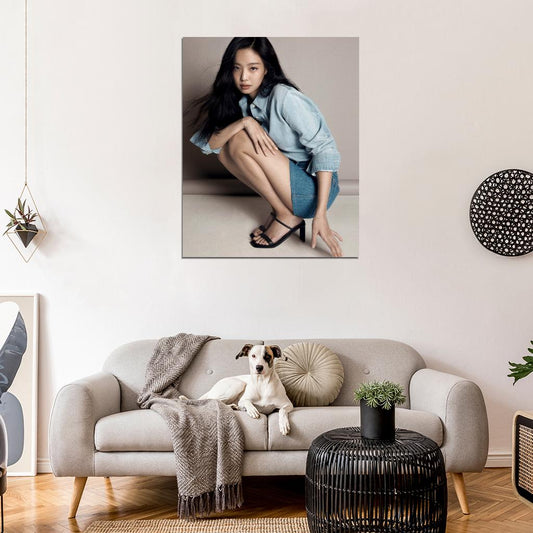 Blackpink Jennie Photo K-Pop Music Poster Kpop Girl Group Korean Singer - xonomax