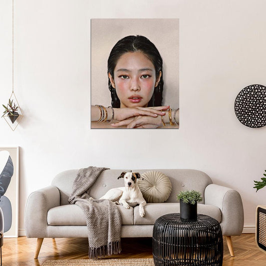 Blackpink Jennie Photo K-Pop Korean Singer Music Poster Kpop Girl Group - xonomax