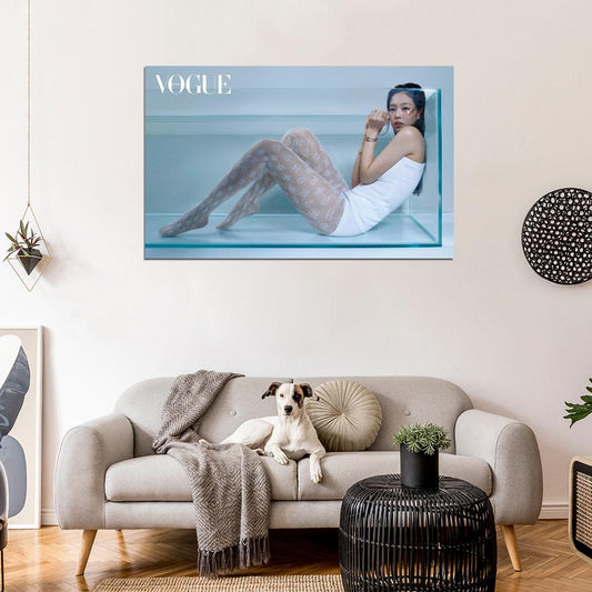 Blackpink K-Pop Music Poster Jennie Photo Kpop Girl Group - xonomax